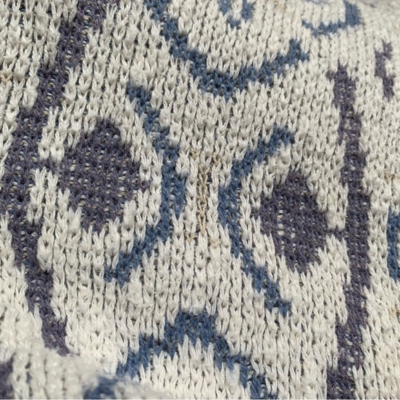 v i n t a g e :: Heavy Oversized Abstract Grandpa Knit Sweater - Picture 9 of 14